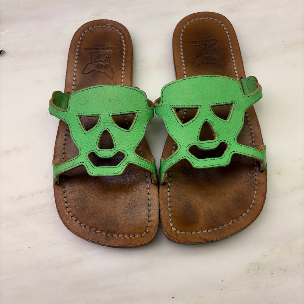Cool Skull Sandals Made in Italy